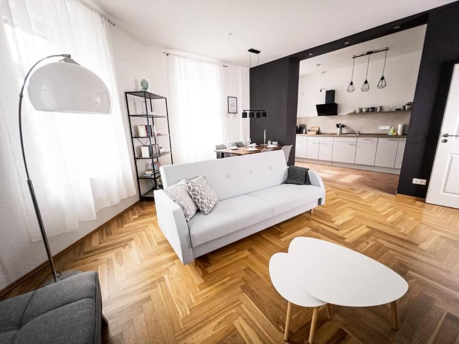 ✪ Firstclass-Apartment In Leipzig-Gohlis ✪ Ngoại thất bức ảnh