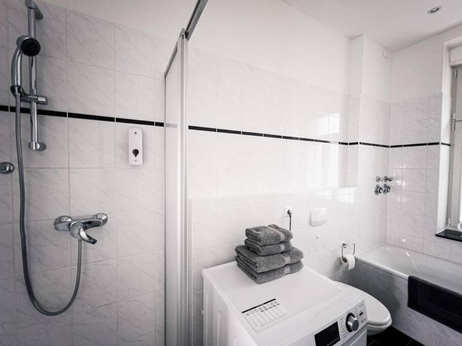 ✪ Firstclass-Apartment In Leipzig-Gohlis ✪ Ngoại thất bức ảnh